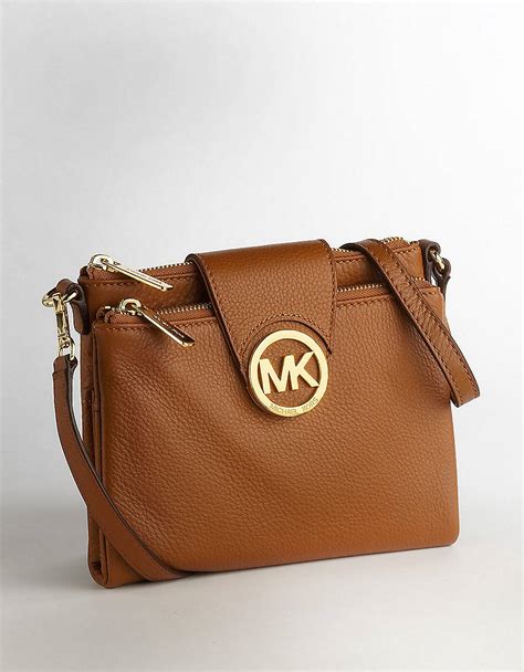 brown michael kors crossbody|Michael Kors brown tote handbags.